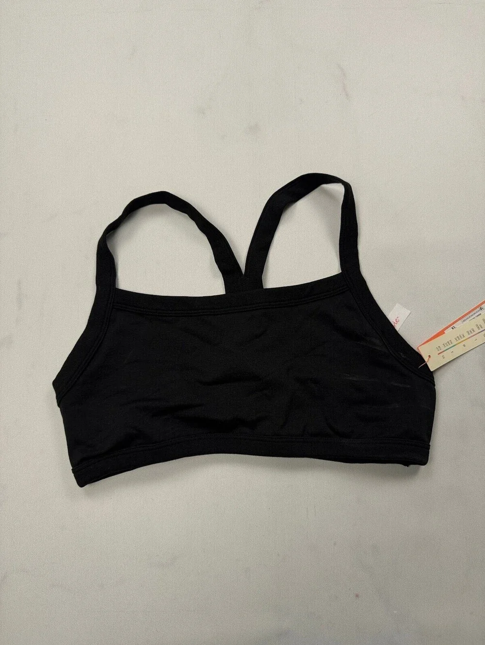 Colsie Bra Bra Black Contemporary Bralette Top - Womens XL